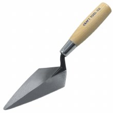 TROWEL, POINTING, 7" X 3", WOOD HANDLE