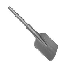 CLAY SPADE, 4-1/2" WIDE, .680 ROUND SHANK & COLLAR