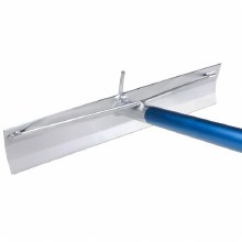 Additional picture of SPREADER, CONCRETE, 19-1/2" X 4", ALUMINUM, W/HOOK, W/ ALUM HANDLE
