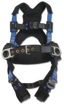 HARNESS, AIRFLEX ULTIMATE, FLEXIBLE WEBBING, SINGLE BACK D-RING, FULLY PADDED, LARGE