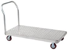 PLATFORM TRUCK, SMALL ALUMINUM-24 x 48", 2000# CAPACITY