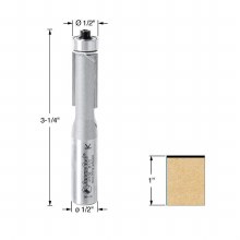 Additional picture of ROUTER BIT, 1/2", 2 FLUTE, FLUSH TRIM, WITH BALL BEARING