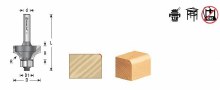 Additional picture of ROUTER BIT, 1/4" R, CORNER ROUND, 2-FLUTE