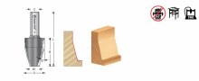 Additional picture of ROUTER BIT, TRADITIONAL, RAISED PANEL, 2 FLUTE