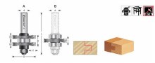 Additional picture of ROUTER BIT, TONGUE & GROOVE ASSEMBLY