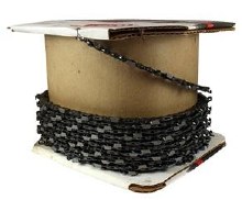 CHAIN, REEL, 3/8", .063", 100FT ROLL BY LINK
