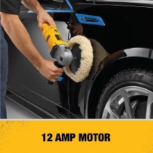 Additional picture of Polisher 7" - 9" Variable Speed 0-600/3500 RPM Corded w/Soft Start Dewalt
