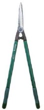 SHEARS, PRO HEDGE SHEAR, LONG ALUMINUM HANDLES, 10 1/2" BLADE. FORGED CUTTER.