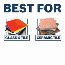 Additional picture of BIT GLASS & TILE SET 8 PIECE 1/8" THRU 3/4"