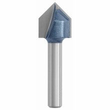 ROUTER BIT,9/16" 90 DEGREE V-GROOVE x 1/4"S, STRAIGHT -2 FLUTE -CARBIDE TIP