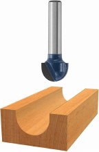 Additional picture of ROUTER BIT, 3/8" COREBOX x 1/4"S, STRAIGHT -2 FLUTE -CARBIDE TIP