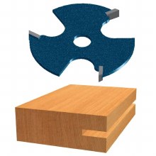 Additional picture of ROUTER BIT, 1/4" SLOTTING CUTTER x 5/16"ARBOR, 3 FLUTE -CARBIDE TIP