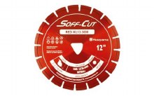 BLADE RED, DIAMOND, SOFF CUT, 8" X .100", WITH SKID PLATE REPLACEMENT, FOR GREEN CONCRETE