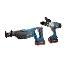 KIT ,HAMMER DRILL DRIVER(#17618) -1/2" , RECIP SAW,  18 VOLT, 2 FAT LI-ION BATTERY, CARRY BAG