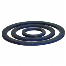 GASKET, CAM & GROOVE, 3", BUNA-N