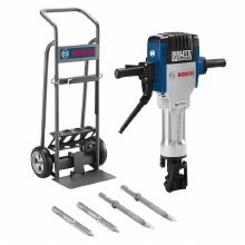 Additional picture of BREAKER, 70# ELECTRIC BRUTE USES 1-1/8" STEEL INCLUDES CART and CHISELS