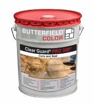 SEALER, CLEAR GUARD GLOSS PRO 350, BUTTERFIELD, 5 GAL