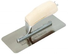 TROWEL SS VENETIAN PLASTERING, 11" X 3-3/4" WOOD HANDLE