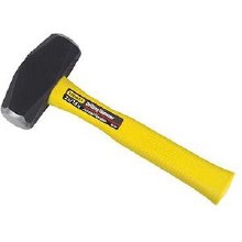 HAMMER, DRILLING, 3 LB, FIBERGLASS HANDLE