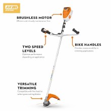 Additional picture of BRUSHCUTTER, BATTERY, AK SERIES, FSA80 (INCLUDES AK20 BATTERY AND AL101 CHARGER)