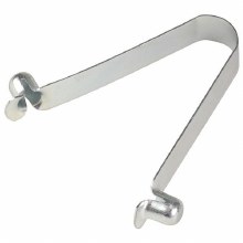 Additional picture of HANDLE, 10' X 1-3/4" BLUE ANODIZED ALUMINUM SWAGED BUTTON HANDLE