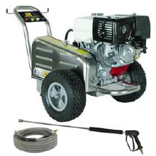 PRESSURE WASHER, 3500 PSI, 4.0 GPM, BELT DRIVE, HONDA 11HP GX390, GENERAL PUMP, STAINLESS PRESSURE WASHER, 3500 PSI, 4.0 GPM, BELT DRIVE, HONDA 11HP GX390, GENERAL PUMP, STAINLESS