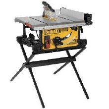 SAW, TABLE, 10 IN., 120V, W/ STAND, DEWALT