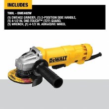 Additional picture of Grinder Angle Small 11 amp 4-1/2" Dewalt