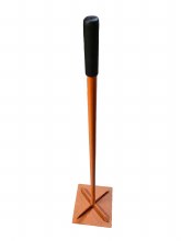TAMPER 10" x 10"DIRT ASPHALT SOLID STEEL-HANDMADE
