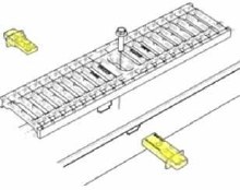 LOCKING DEVICE, M50, 2 PER CHANNEL