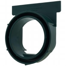 OPEN OUTLET END CAP, GREEN, POLYLOK