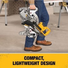 Additional picture of Saw Miter Sliding 20V Max 7-1/4" Kit Dewalt (1) Battery (1) Charger