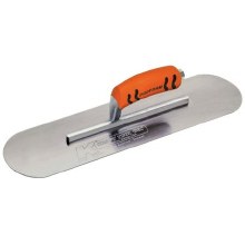 TROWEL, POOL, 18" X 5", STEEL, PRO FORM HANDLE