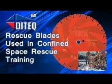 Additional picture of BLADE METAL CUTTING, 16" X .125, 1" FIRE RESCUE CUTS WOOD, PLASTIC, MASONRY, STEEL, MOST ANY MATERIAL