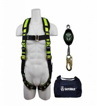 HARNESS KIT,  W/ 7' WEB CLASS "A" RETRACTABLE