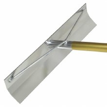 Additional picture of SPREADER, CONCRETE,30" X 4", ALUMINUM, W/O HK, W/ ALUM HANDLE