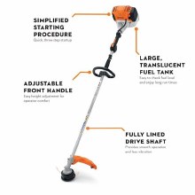 Additional picture of TRIMMER, LOOP HANDLE, FS131R, 36.3 CC 4-MIX,12.3LBS