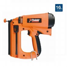 NAILER, 16 GAUGE BRAD, LI-ION, STRAIGHT, PASLODE GAS,- USES SHORT YELLOW GAS