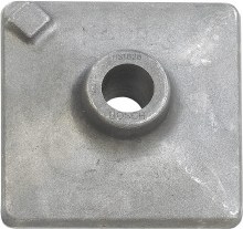 TAMPER PLATE  5" x 5" -REQUIRES  HS1927 SHANK