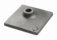 TAMPER PLATE  6" x 6" -REQUIRES  SHANK