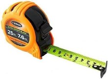 TAPE MEASURE, 30' X 1" NYLON COATED