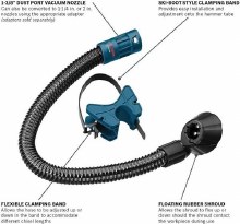 Additional picture of DUST EXTRACTION ATTACHMENT FOR BREAKING CONCRETE FOR 1-1/8" JACKHAMMER
