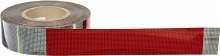 TAPE, VEHICLE CONSPICUITY (TRUCK TAPE), 2" X 50 YDS., RED/WHITE