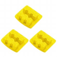 SEG, GRIND, HEX DOUBLE 30GR ,SOFT BOND, G1424D YELLOW- 3 PACK-