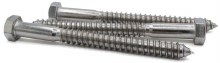 BOLT, LAG ZINC, 3/8" x 2-1/2",  BOX OF 50