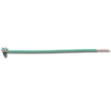 PIGTAIL, GREEN #12 x 7" GROUND WITH GROUND SCREW, PACK OF 50