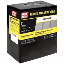 NAIL, CONCRETE, 1" THS FLUTED MASONRY, 5 LBS BOX, 912 PCS