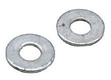 FLAT WASHER, 3/8" GALVANIZED