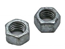 HEX NUT, 3/8-16 GALVANIZED