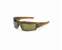 GLASSES, SAFETY, CROSSFIRE CUMULUS GOLD MIRROR, CAMO FRAME
